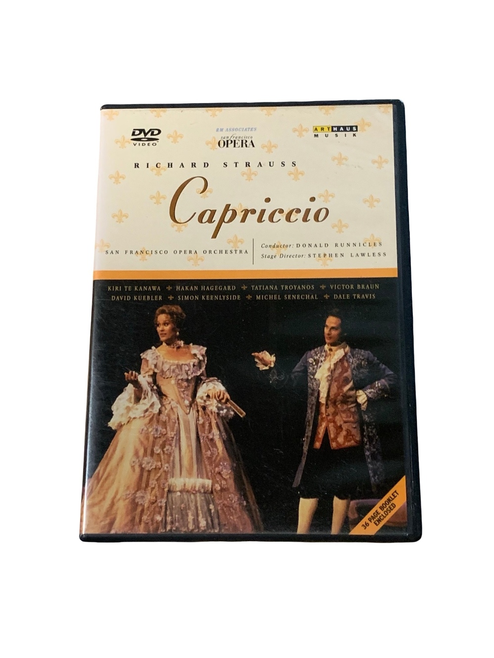 Arthaus Musik DVD Richard Strauss Capriccio San Francisco Opera w/ Booklet